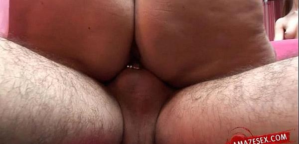  Big boobs homemade creampie